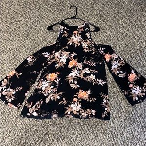 Halter floral top